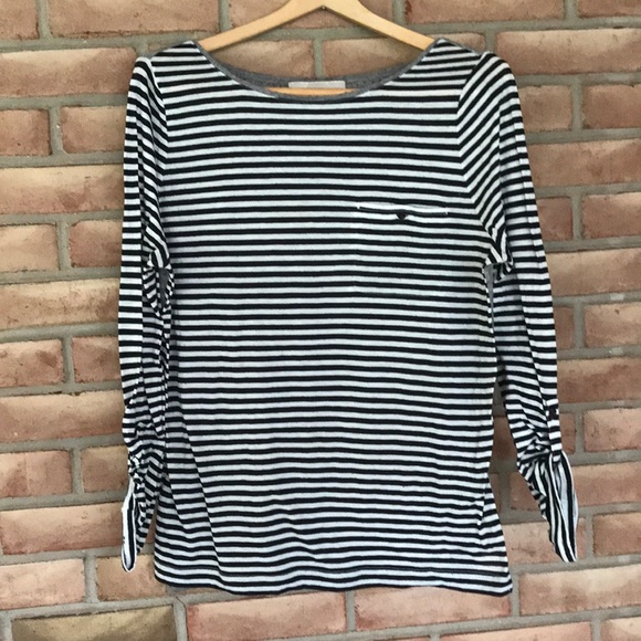 LOFT Tops - Loft size XL top. Striped front/plain back
